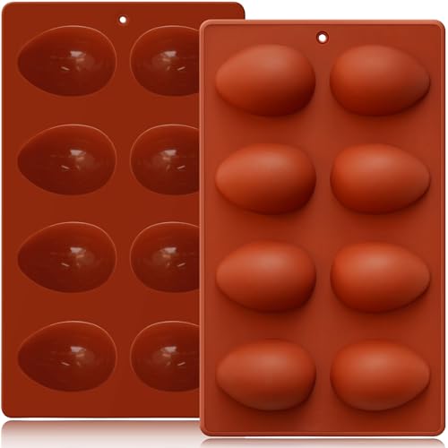 Silicone Egg Molds Easter 2PCS (2 Count)