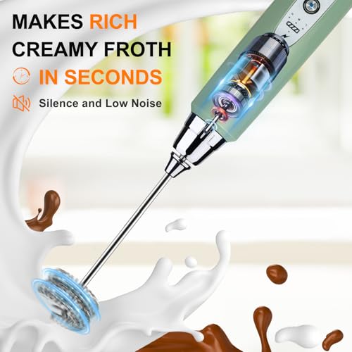 Handheld Milk Frother Wand for Coffee