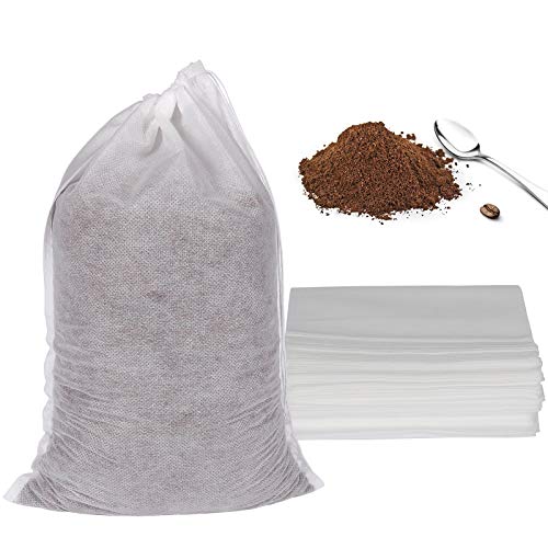 8x12 Inch Cold Brew Coffee Filter Bags (50 Count)