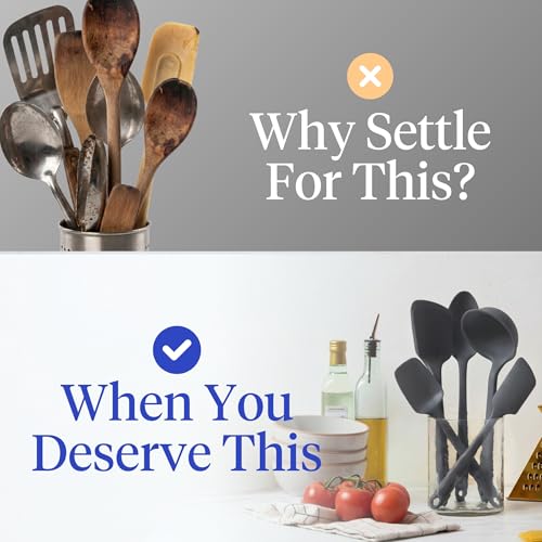 5 Piece Silicone Kitchen Utensils Set (5 Count)