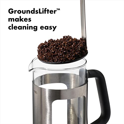 Brew Stainless Steel French Press Coffee Maker