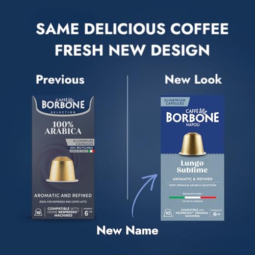 100% Arabica Aluminum Capsules Compatible with Nespresso Original Machines (100 Count)