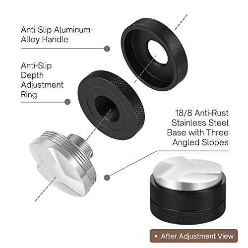 Espresso Distribution Tool 58mm Coffee Leveler