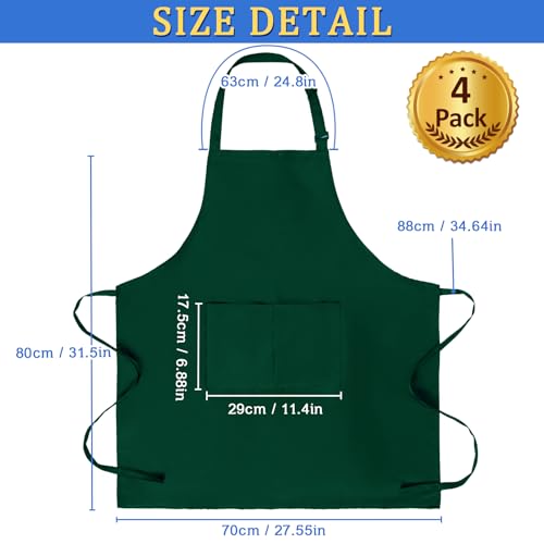 4 Pack Chef Apron (4 Count)