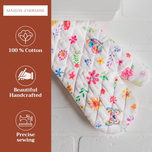 Maison d'Hermine Oven Gloves 100% Cotton Oven Mitt