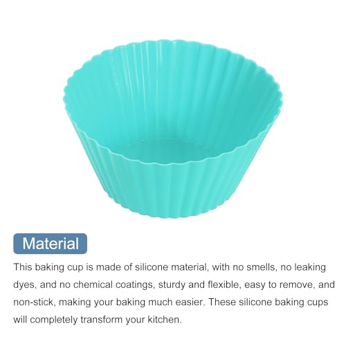 36Pcs Silicone Cupcake Liners (36 Count)