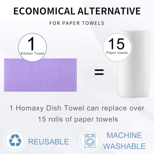 100% Cotton Terry Kitchen Towels (12 Count)