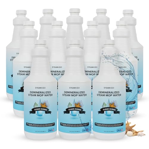 Steam & Go Demineralized Water for Steam Mop (384 Fl Oz)