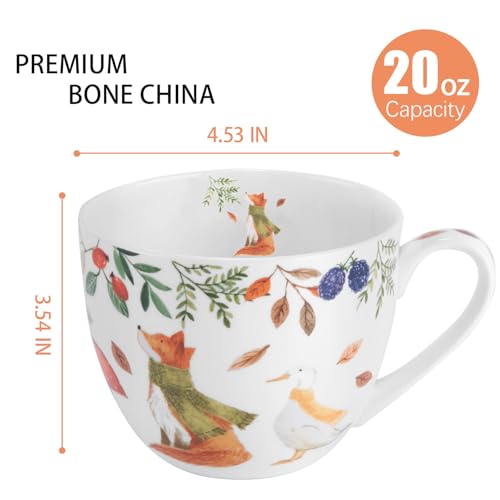 Autumn Forest Animal Mug