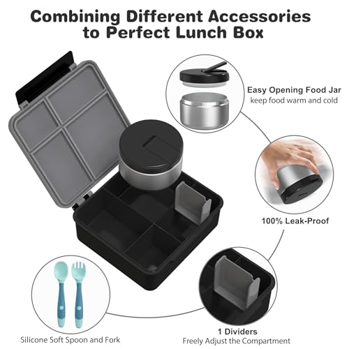 Kids Bento Lunch Box with 8oz Soup Thermo