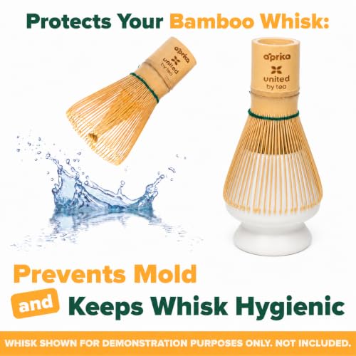 Aprika Life Matcha Whisk White Holder