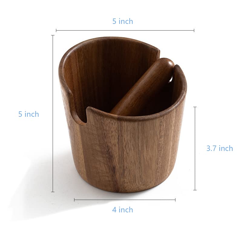 5 inch Coffee Knock Box espresso knock box