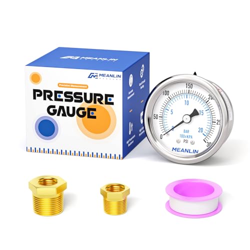 0~300Psi Dry Pressure Gauge Stainless Steel 1
