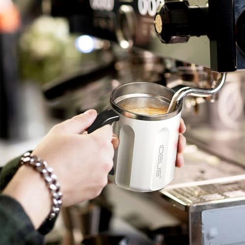 16 oz Insulated Coffee Mug with Lid and Handle