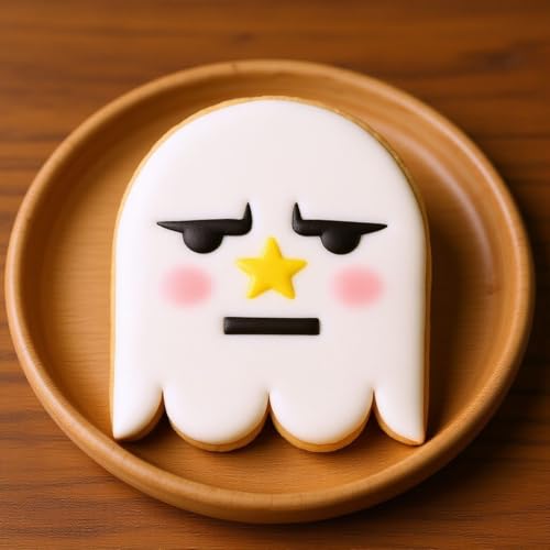 Halloween Ghost Face Cutter and Stencils Bundle (9 Count)