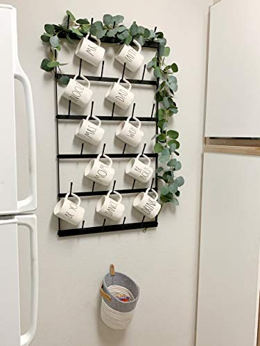 Wall Mounted Coffee Mug Rack