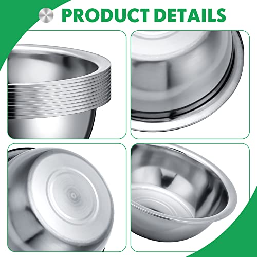 Stainless Steel Mixing Bowls Set (12 Count)