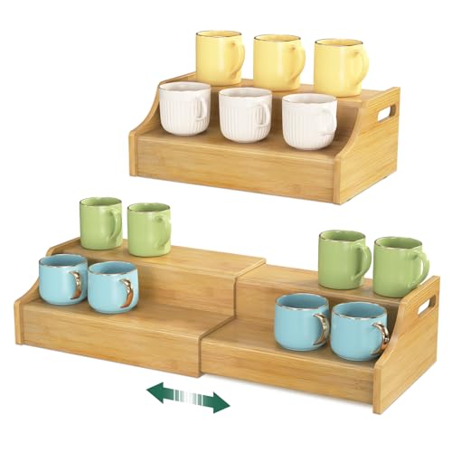 Coffee Mug Cup Holder Rack for Cabinets Countertop