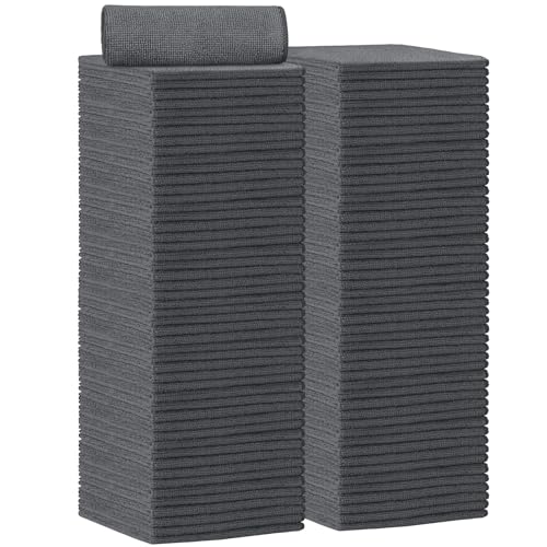 Gray Microfiber Cleaning Cloth (100 Count)