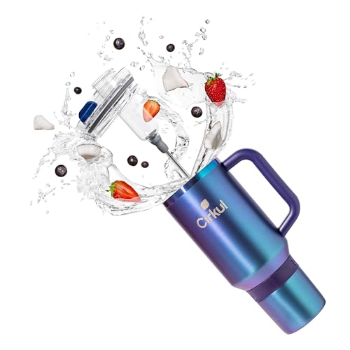 40oz. Chameleon Stainless Steel Tumbler with Handle