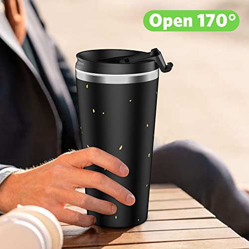 Insulated Coffee Mug with Ceramic Coating