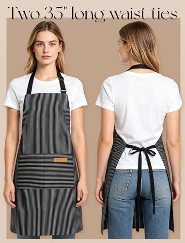 2 Pack Kitchen Cooking Aprons (2 Count)