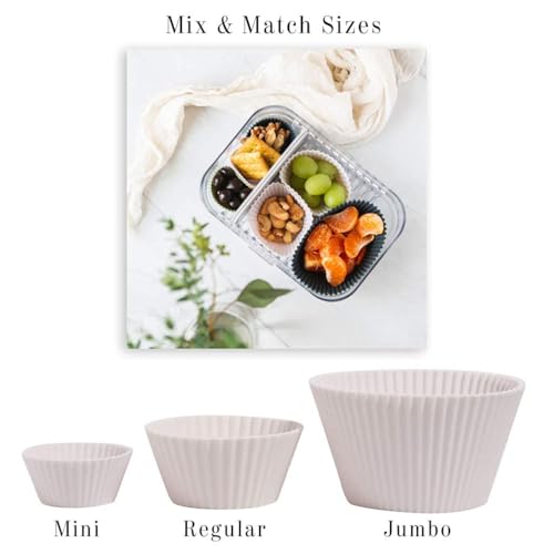 Reusable Mini Silicone Baking Cup (24 Count)