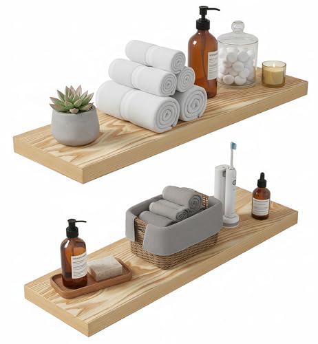 Floating Wall Shelves (2 Count)
