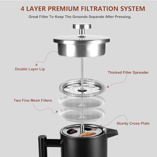 34 OZ Large French Press
