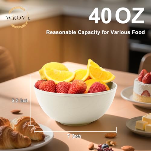 Wheat Straw Bowls for Kitchen