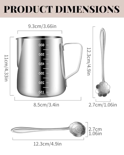 Milk Frothing Pitcher 900ml (3 Count)