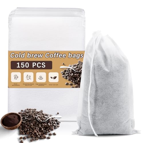 150 Pcs Cold Brew Bags 4x6 inch (150 Count)