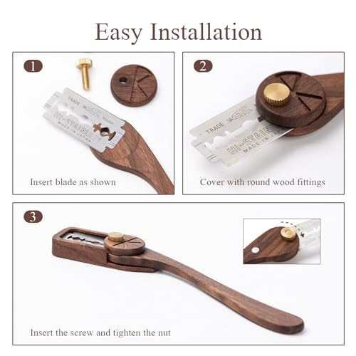 Bread Lame Dough Scoring Tool with Blade Cover (6 Count)