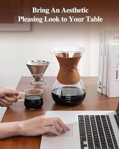 Pour Over Coffee Maker with Double