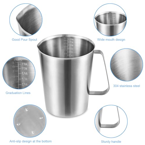 64Oz 8Cup Stainless Steel Pitcher