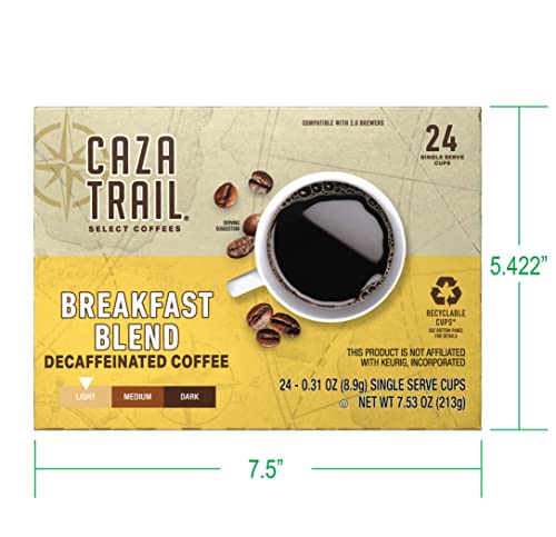 Coffee Pods Decaf Breakfast Blend (24 Count)