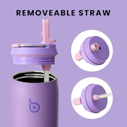 Stainless Steel Water Bottle 32 oz Violet