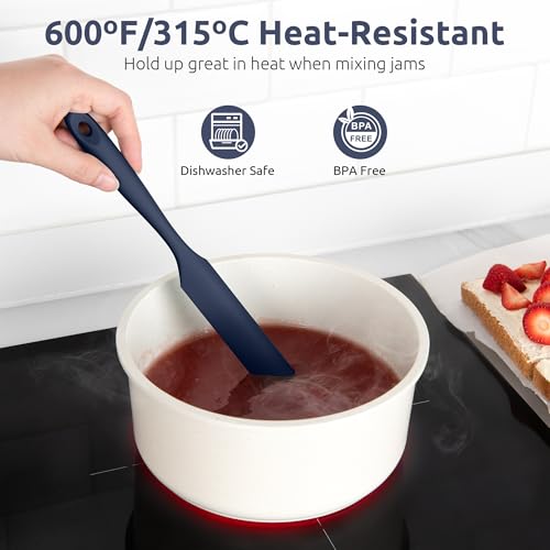 Skinny Silicone Jar Spatula Scraper