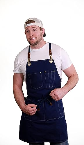 Canvas Kitchen Apron for Cooking