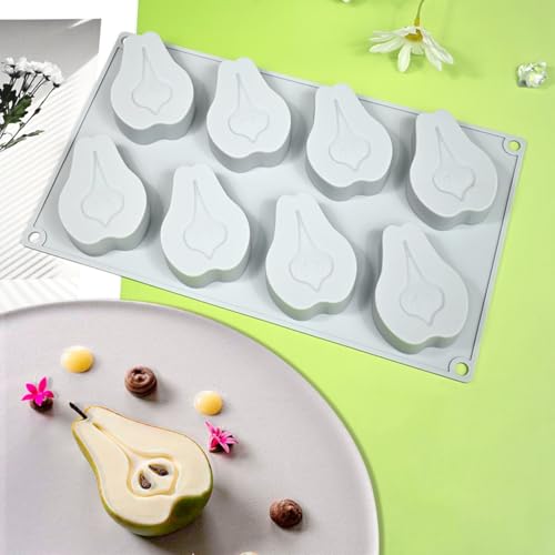 Pear Shape Silicone Mold 3D Cake Moulds Mousse For Ice Creams Chocolate Pastry Bakeware Dessert Art Pan Cake Mold