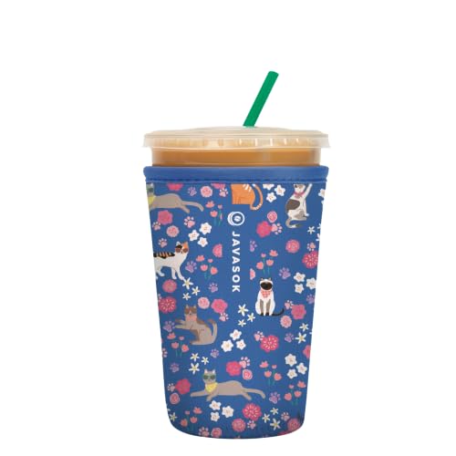 JavaSok Iced Coffee & Cold Soda Insulated Neoprene Cup Sleeve
