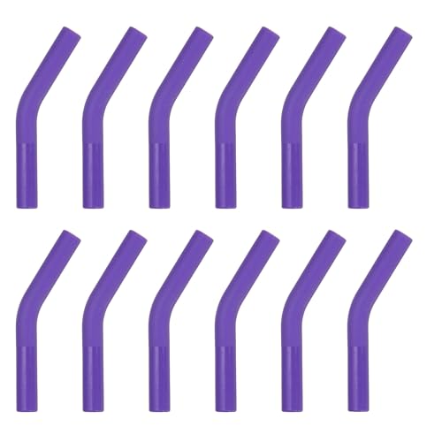 12Pcs Silicone Straw Tips (12 Count)