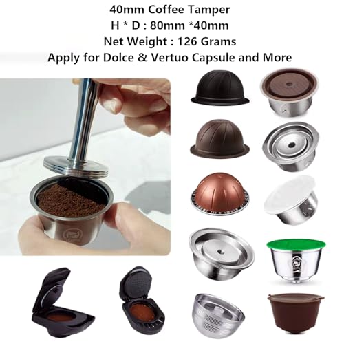 Coffee Tamper Press Chromed