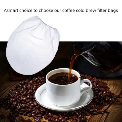 3Pack Cold Brew Coffee Filter Bag Reusable 5 Gallon Coffee Filter Compatible With Toddy Cold Brew System Strainer Bag