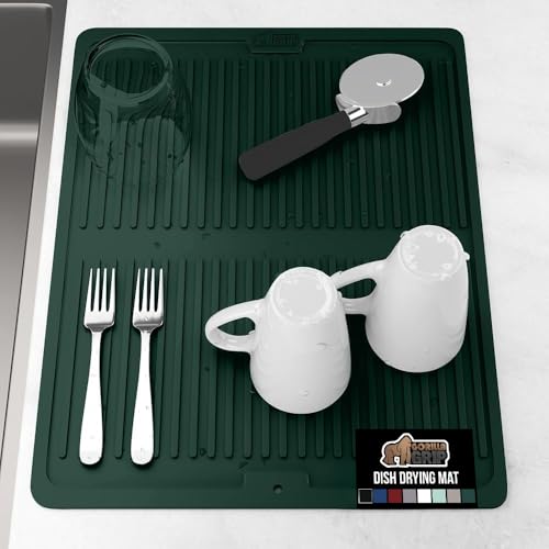 Patented BPA Free Silicone Dish Drying Mat