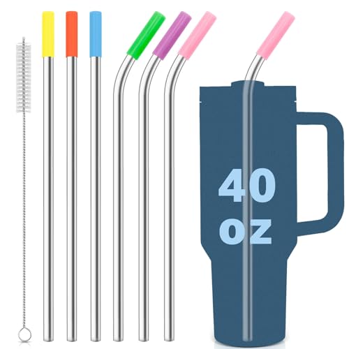 Stainless Steel Replacement Straws for Stanley Adventure Travel Tumbler