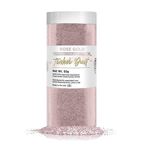 Rose Gold Edible Glitter