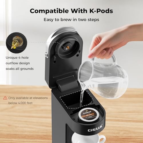 Slim Single Serve Coffee Maker for K Cup