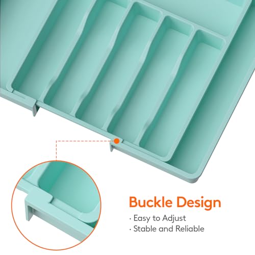 Extra Large Silverware Drawer Organizer