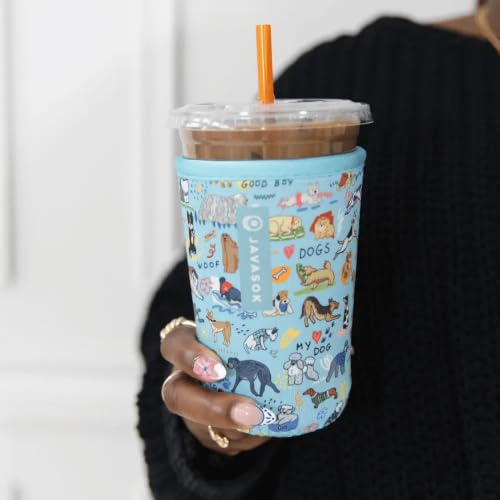 JavaSok Iced Coffee & Cold Soda Insulated Neoprene Cup Sleeve